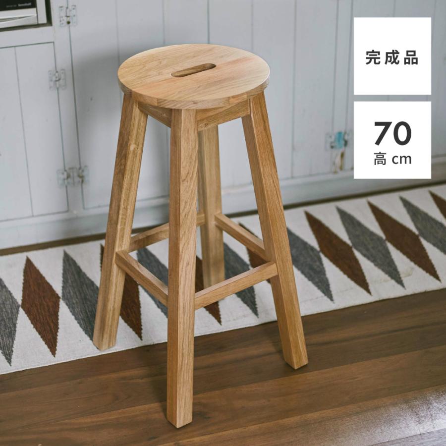 カウンタースツール ハイスツール カウンターチェア おしゃれ スツール 椅子 イス 木製 北欧 丸型 角型 安い 完成品  :mtk-530-531:パレットライフ 通販 