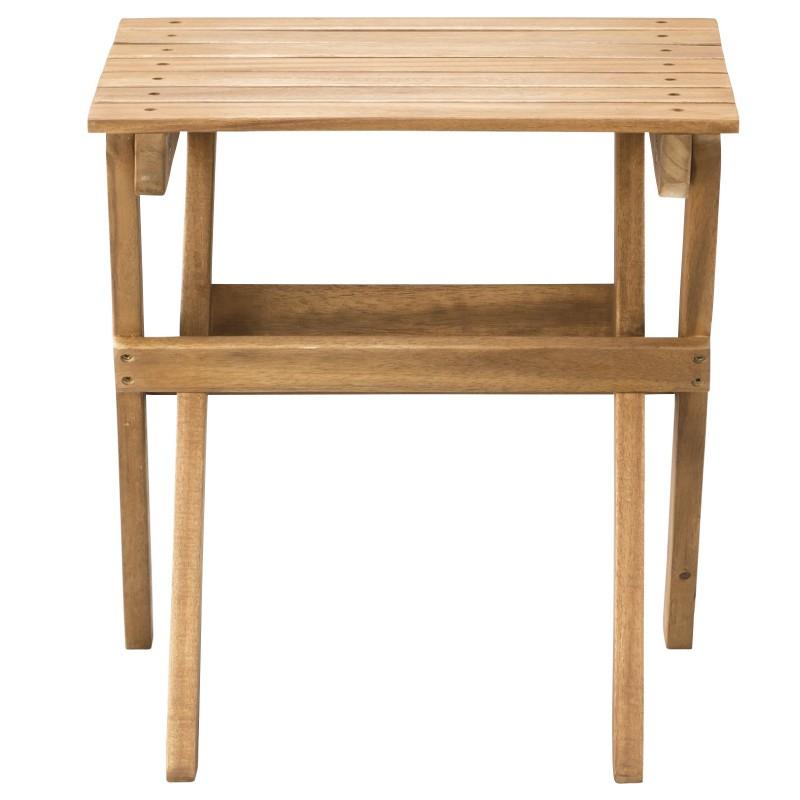 東谷 アウトドアチェア 木製 折りたたみ スツール ガーデン 軽量