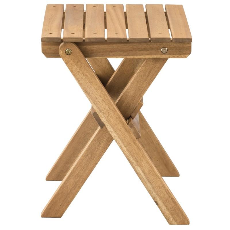 東谷 アウトドアチェア 木製 折りたたみ スツール ガーデン 軽量