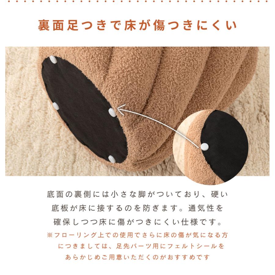 スツール チェア 椅子 オットマン サイドテーブル メイク ドレッサー オブジェ おしゃれ 丸 円形 円柱 来客用 北欧 モダン シンプル ファブリック デスクチェア | 東谷 | 13