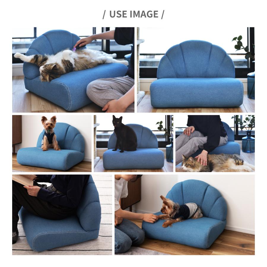 東谷 座椅子 おしゃれ ペットソファ ペット ソファ 犬 猫 小型犬 座