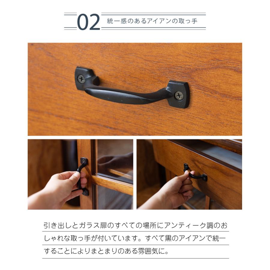 木製棚　ビンテージ　おしゃれな取っ手 木製棚ビンテージおしゃれな取っ手