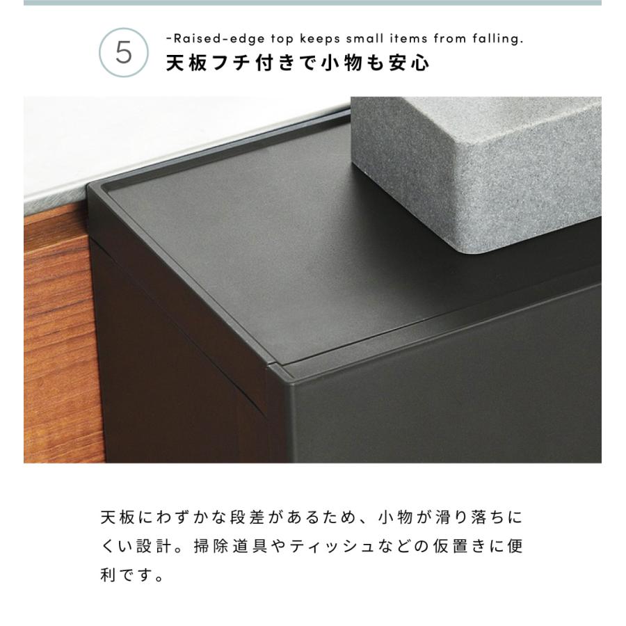 RISU（リス） ゴミ箱 おしゃれ 分別 2段 22.5リットル 45リットル
