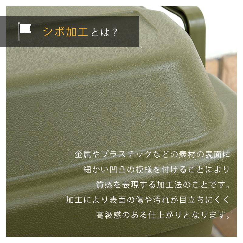 トランクカーゴ 容量30L 座れる 収納ボックス 収納ケース フタ付き おしゃれ コンテナボックス プラスチック グレー｜palette-life｜14