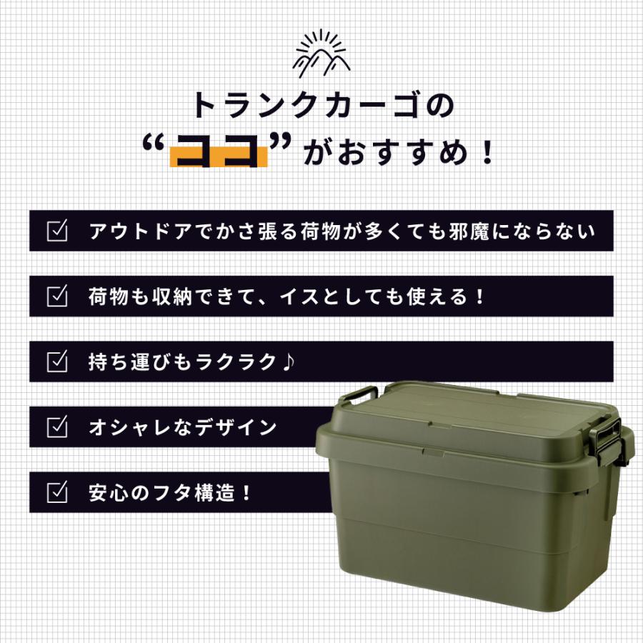 東谷 コンテナボックス 2個セット 収納 キャンプ スタッキング
