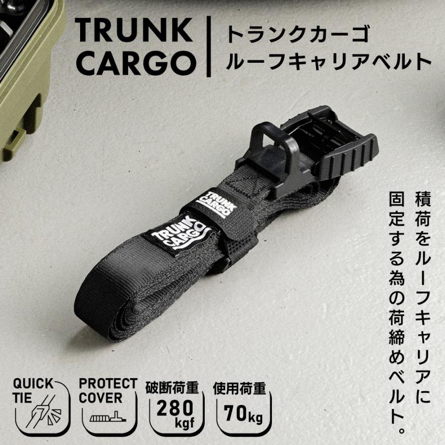 RISU（リス） 荷締めベルト 2m 272.5cm 荷物固定ベルト 荷締めロープ 