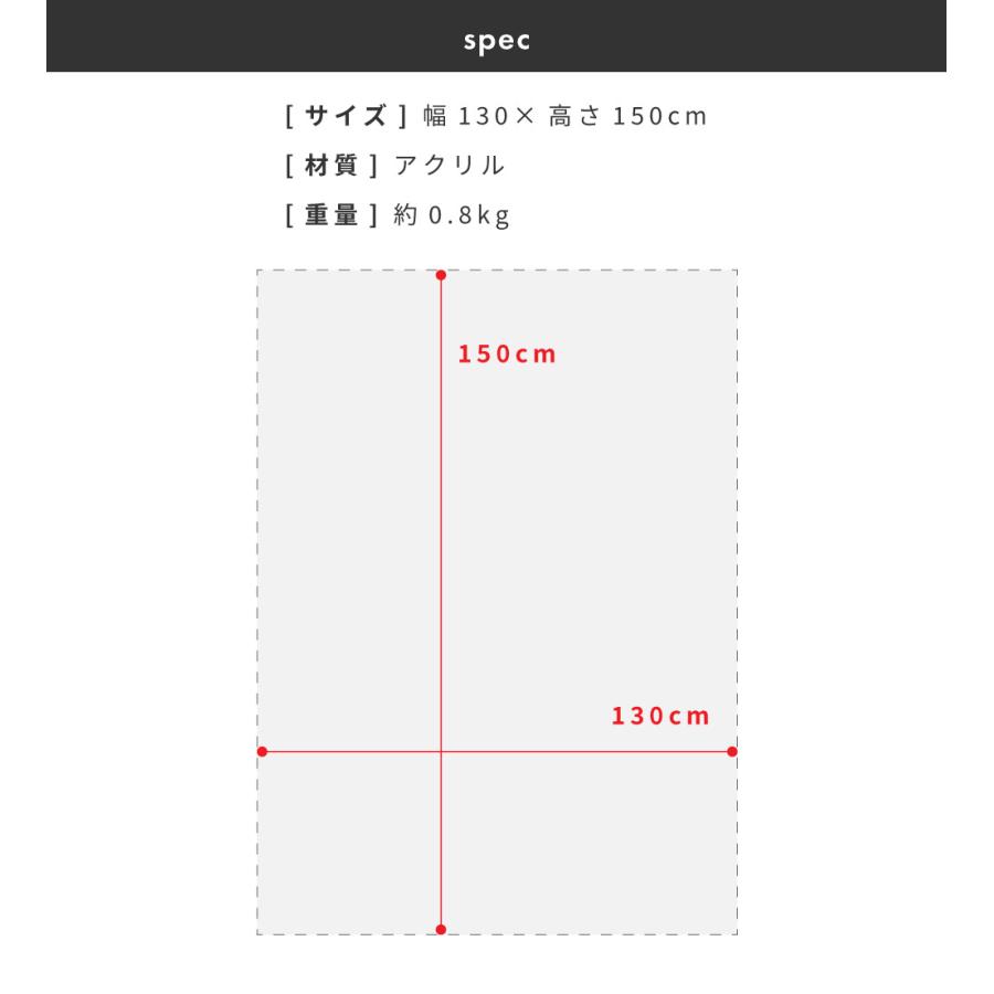 ブランケット おしゃれ 大判 ひざ掛け 暖かい 北欧 シングル 130×150 防寒 アクリル グレー ベージュ シンプル｜palette-life｜10