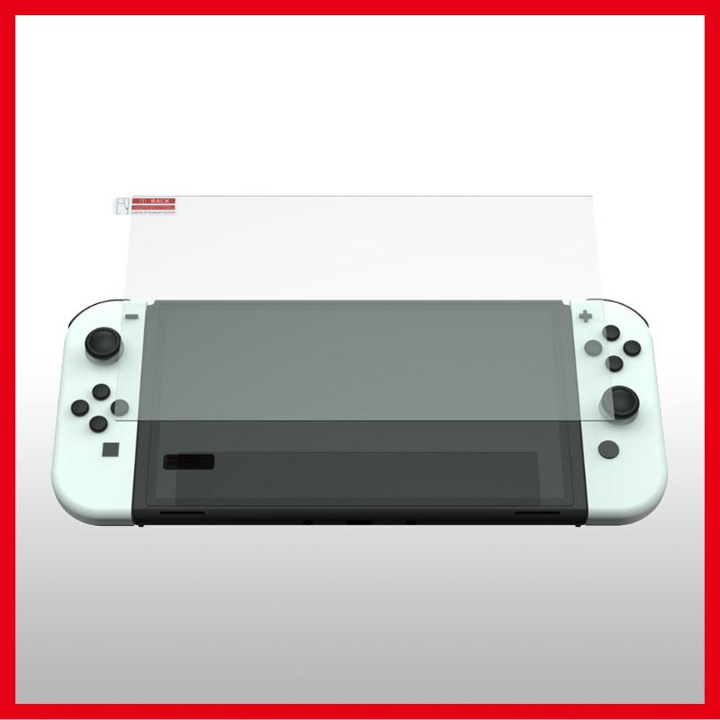 Nintendo Switch 有機ELモデル ガラスフィルム 2枚セット OLED 9H 撥水