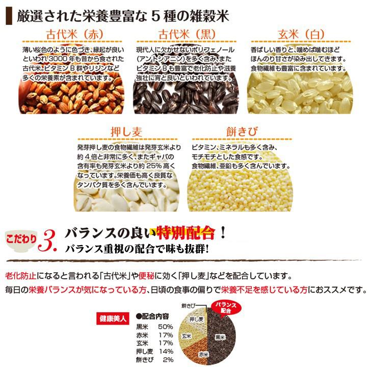 雑穀米 送料無料 九州 熊本県産100% 五穀米420g×1袋 雑穀 お米 お取り寄せ 米 エコ包装 地産地消 ポイント消化 1000円 雑穀米 五穀米 健康 熊本 ご飯 お米｜palm-gift｜05