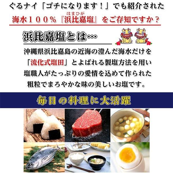 ポイント消化 沖縄 神々の住む島の恵み『高江洲製塩所 の浜比嘉 塩 』(100g)×2袋 海水塩100% お取り寄せ  送料無料｜palm-gift｜02