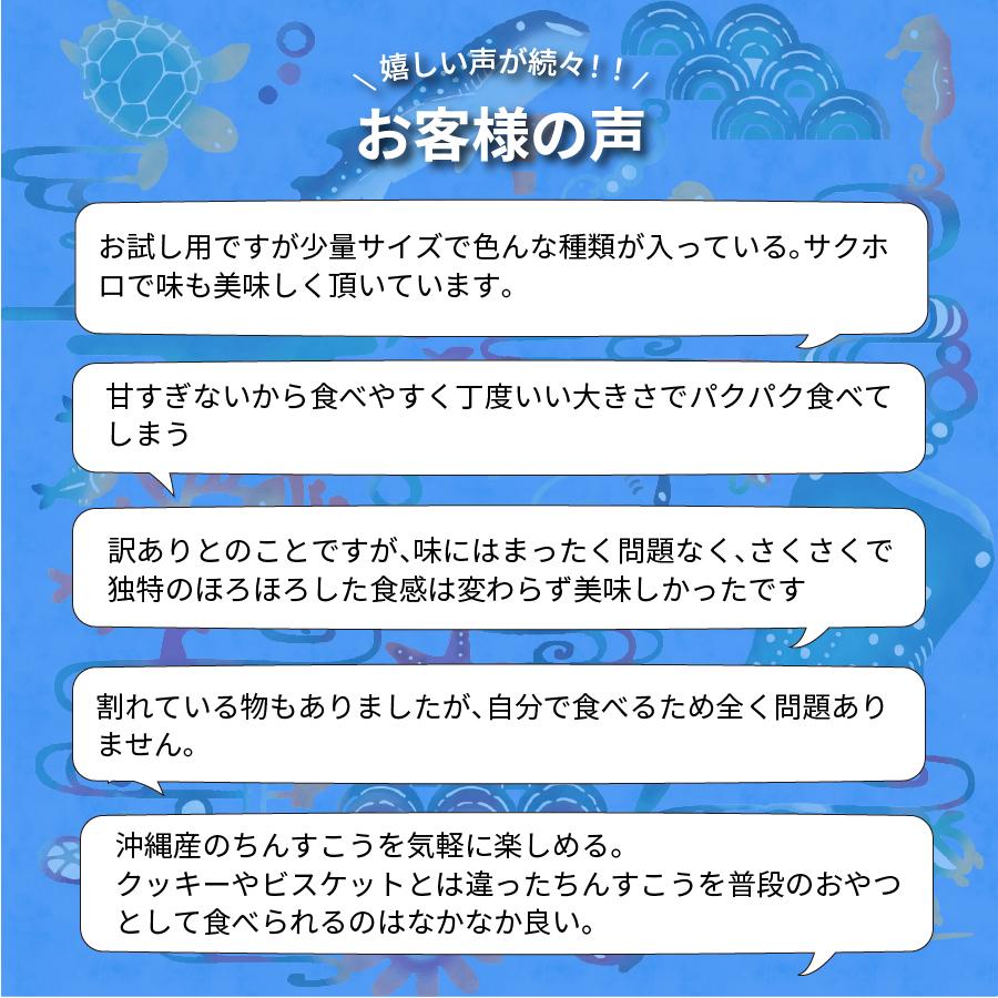 訳あり 割れている 沖縄 バラエティちんすこう 今だけ4個おまけ(計10袋/20個)  ポイント消化 500円 ポッキリ お菓子 ポイント利用 お試し商品 サンプル 爆買 | 九州からの贈り物 | 08