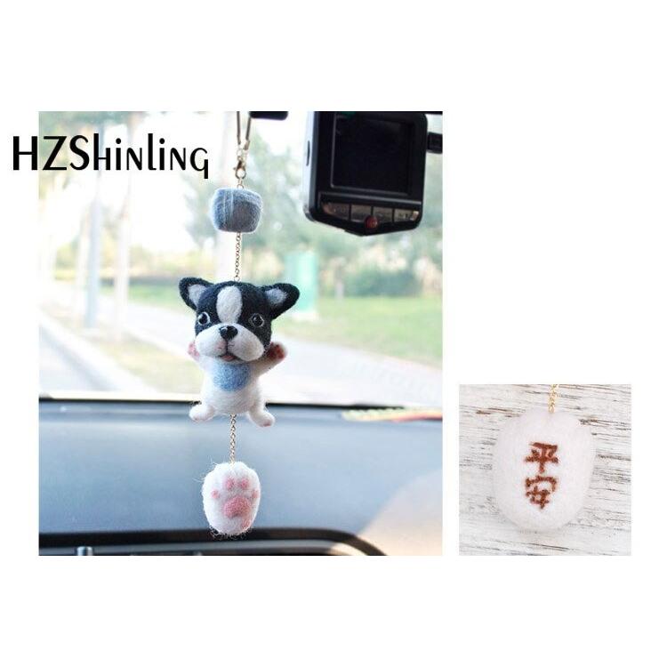 羊毛フェルト 手芸キット 人形 ハンドメイド 犬 フレンチブル