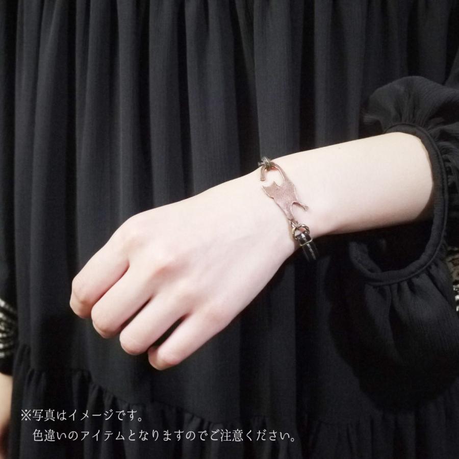 ねこ(シルバー)  ブレスレット　PalnartPoc直営　アクセサリー　可愛い　ブランドパルナートポック直営店　 |  | 04