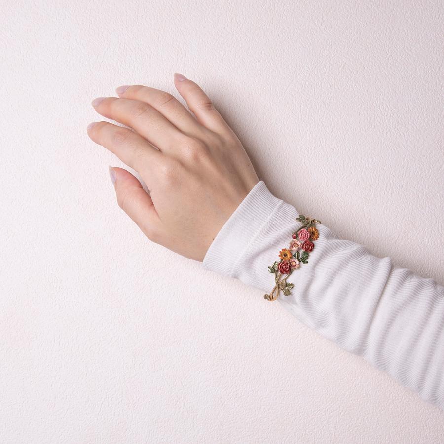 ブレスレット　花　レディース　PalnartPoc　パルナートポック　公式　ブラフシューペリア　プレゼント　ボタニカルブレスレット |  | 05