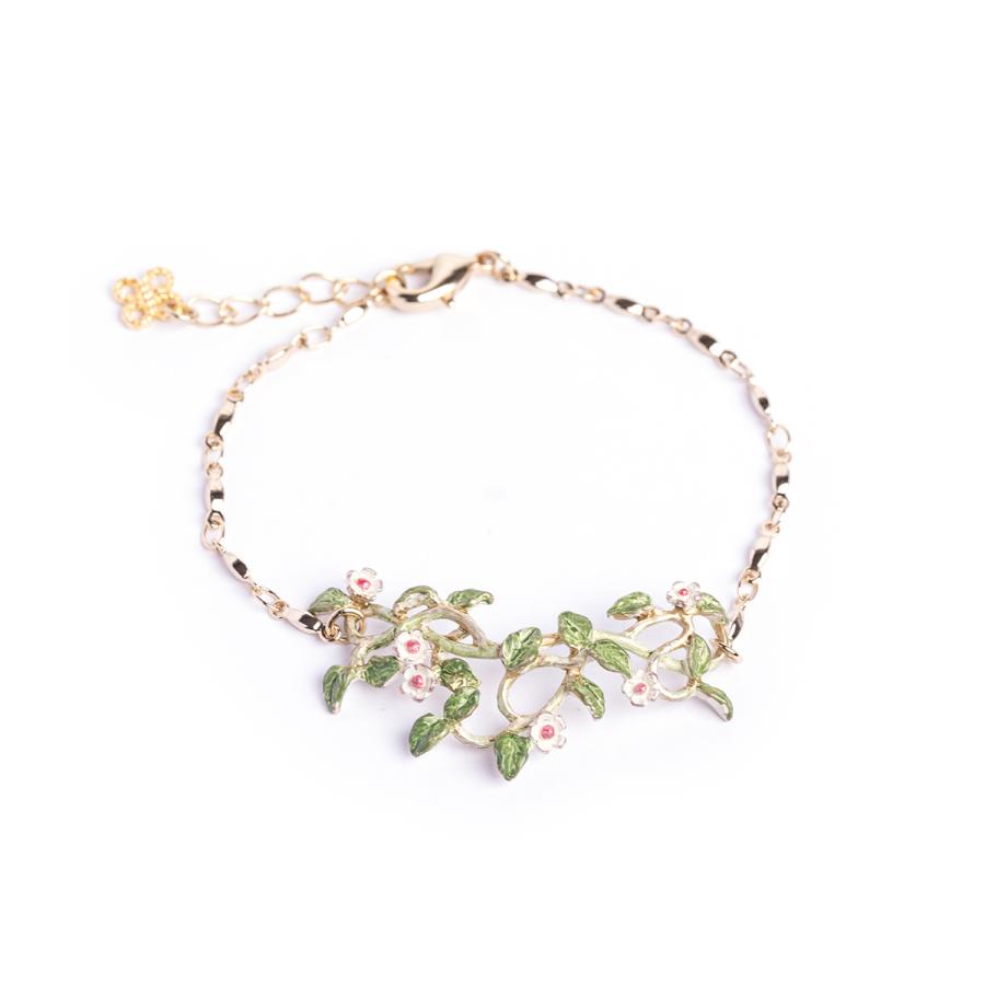 ブレスレット 　レディース　花　PalnartPoc　パルナートポック　公式　ブラフシューペリア　プレゼント　サネカズラブレスレット | 