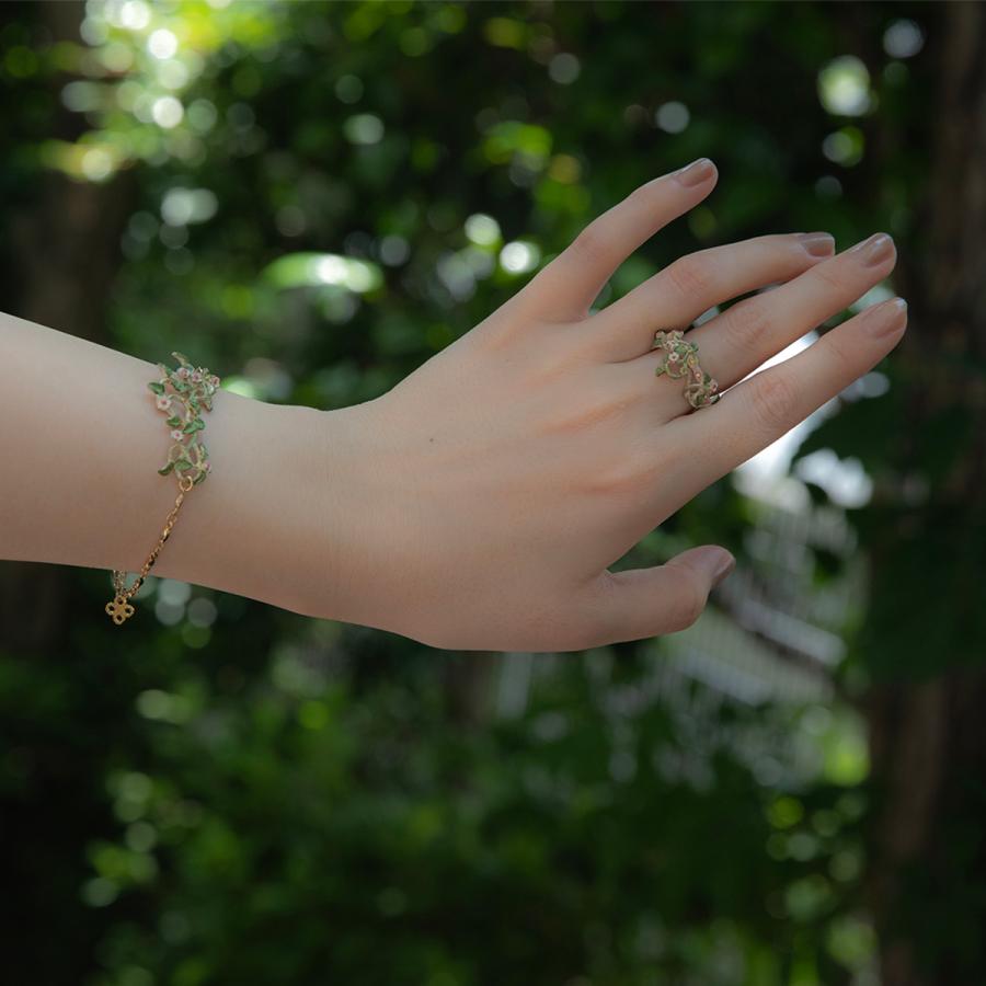 ブレスレット 　レディース　花　PalnartPoc　パルナートポック　公式　ブラフシューペリア　プレゼント　サネカズラブレスレット |  | 05