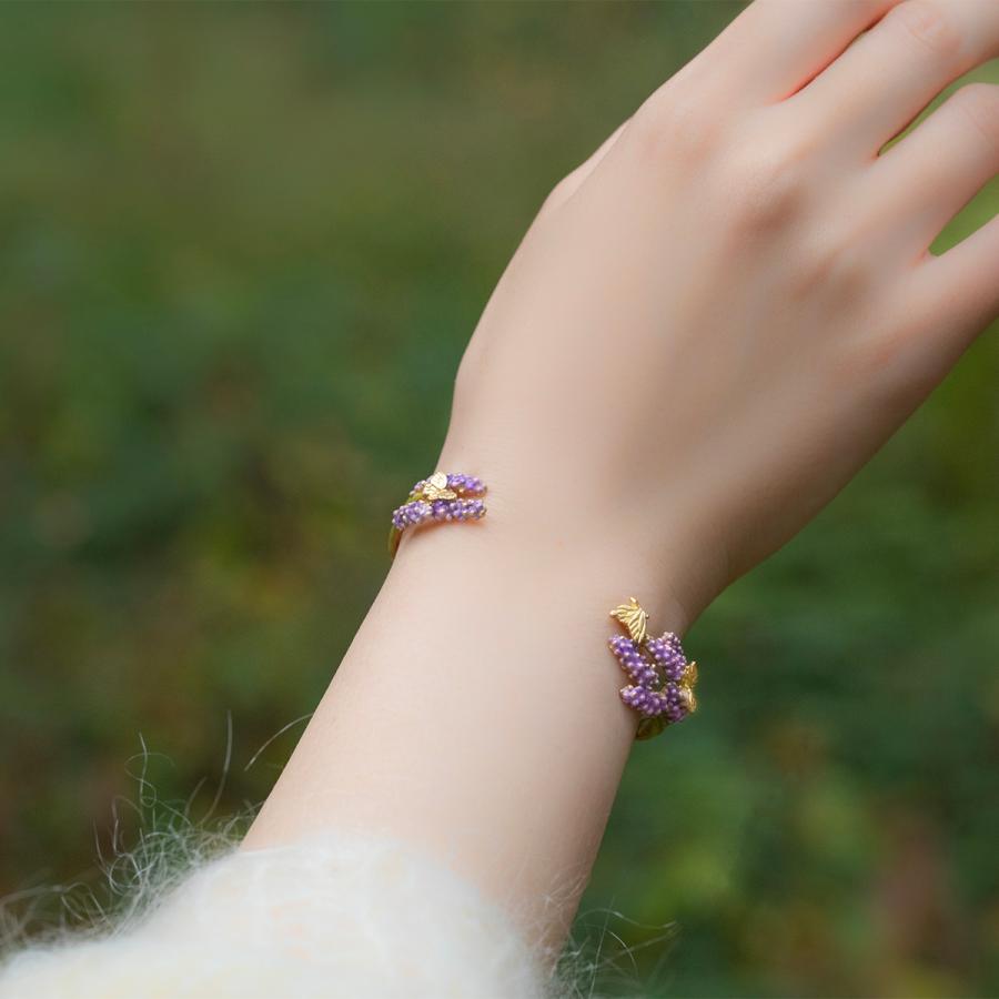 ブレスレット　 バングル　レディース　PalnartPoc　パルナートポック　公式　プレゼント　ラベンダーブレスレット |  | 06
