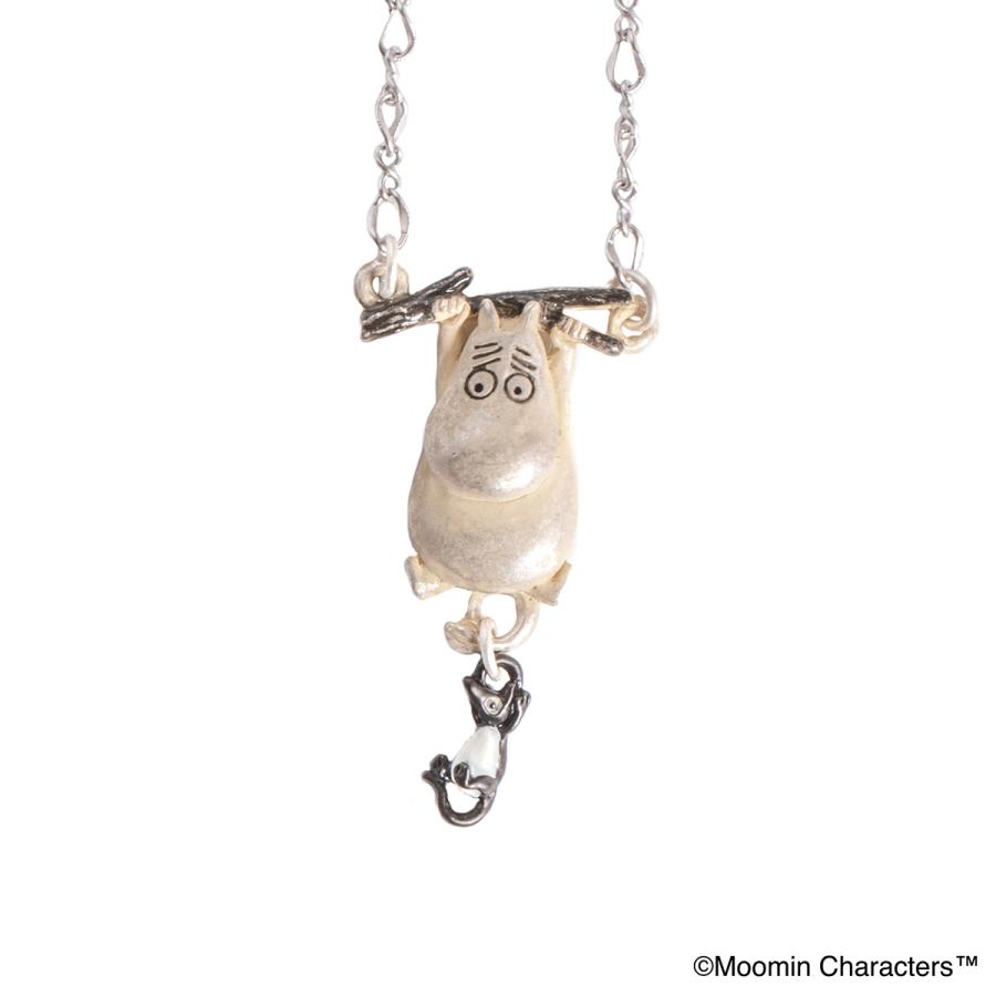 ムーミン MOOMIN ムーミン谷 ネックレス PalnartPoc パルナートポック 公式 プレゼント ムーミンとソフスのゆらゆらネックレス | 
