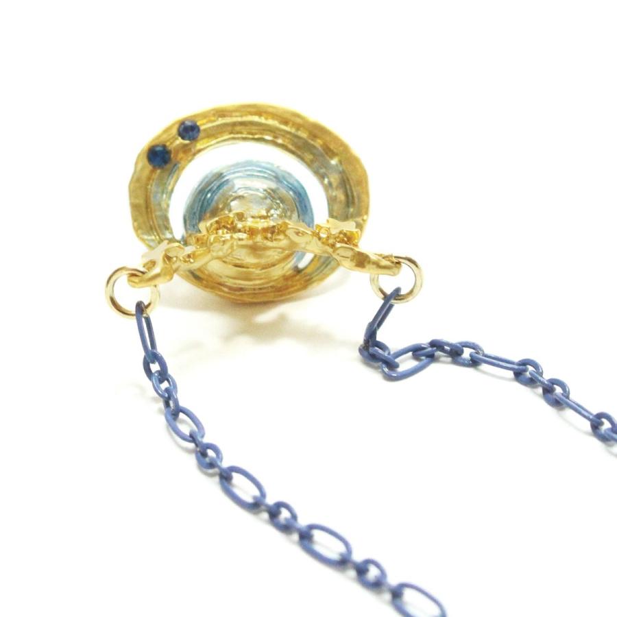 土星 惑星 レディース ネックレス ロング PalnartPoc ブランド パル