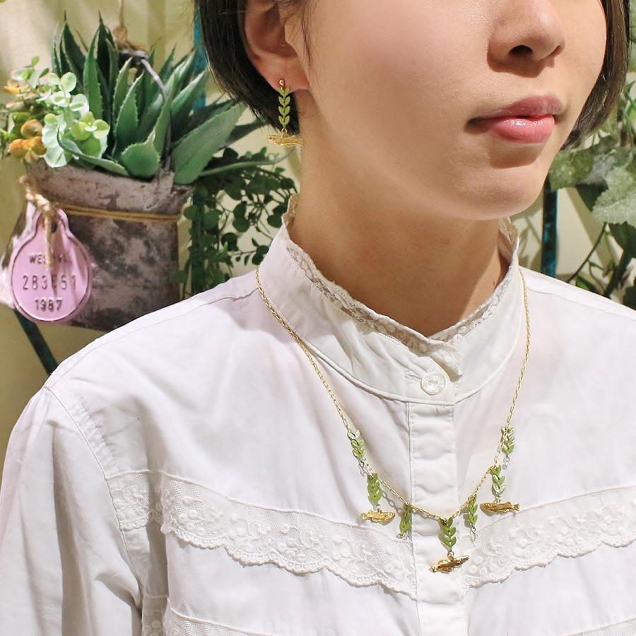めだか　魚　ネックレス　レディース　PalnartPoc　ブランド　パルナートポック直営　プレゼント　 めだかの川ネックレス |  | 05