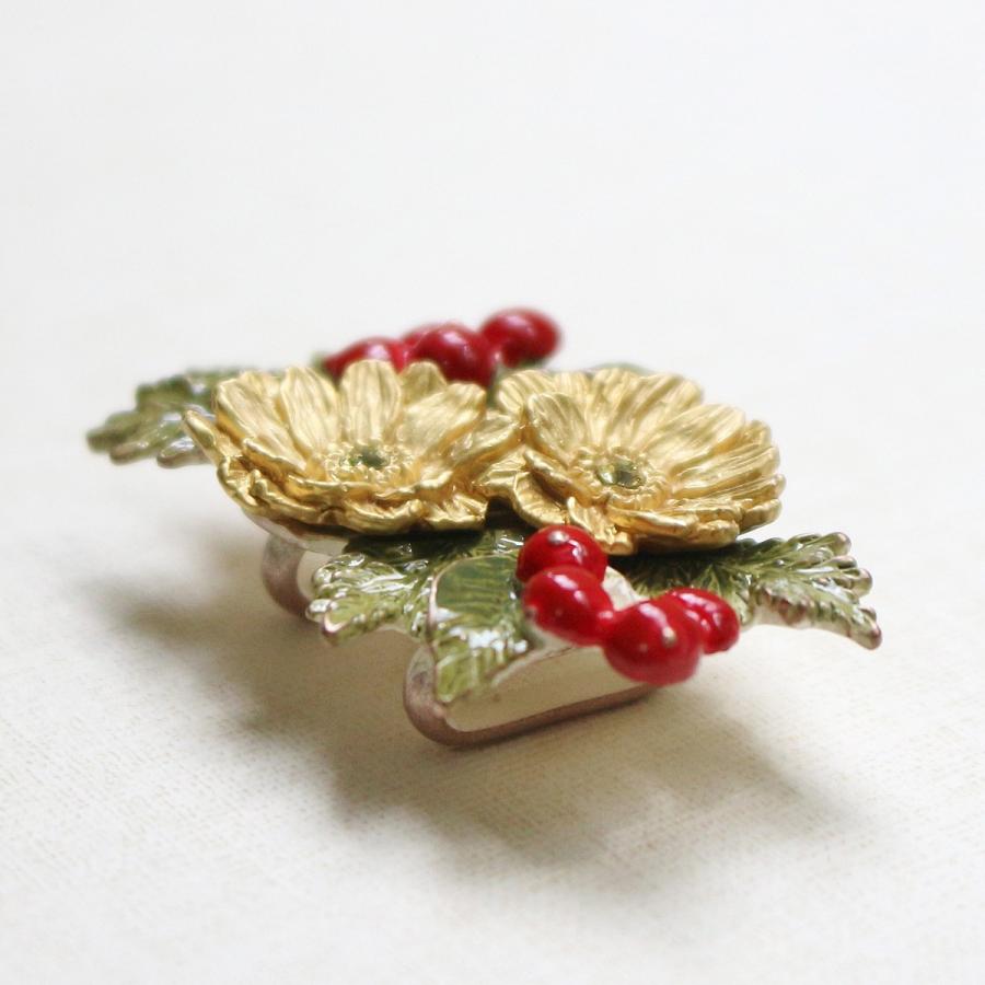 おしゃれな帯留め Palnartpoc直営 アクセサリー 可愛い ブランドパルナートポック直営店 南天と福寿草の帯留め Od071 パルナートポックストア Yahoo 店 通販 Yahoo ショッピング