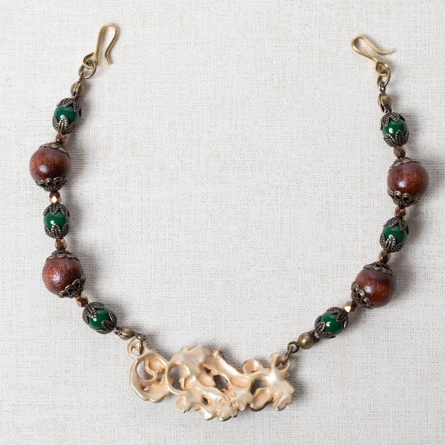 KOJI IWAKURA 岩倉康二 牛と蝶 シルバーネックレス 1997.1 KOJI IWAKURA 岩倉康二 牛と蝶 シルバーネックレス 1997.1