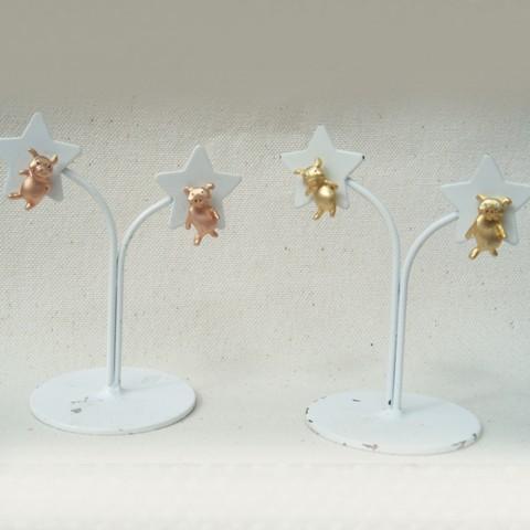 ピアス　レディース　 ポイント消化　揺れる　サージカルステンレス　PalnartPoc　ブランド　パルナートポック直営　ピーとグゥ（ピンク）ピアス |  | 02