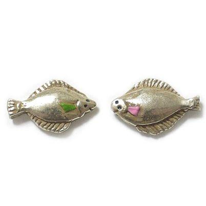 ピアス　レディース　揺れる　　ポイント消化　サージカルステンレス　PalnartPoc　ブランド　パルナートポック直営　カレイ・ヒラメ ピアス | 
