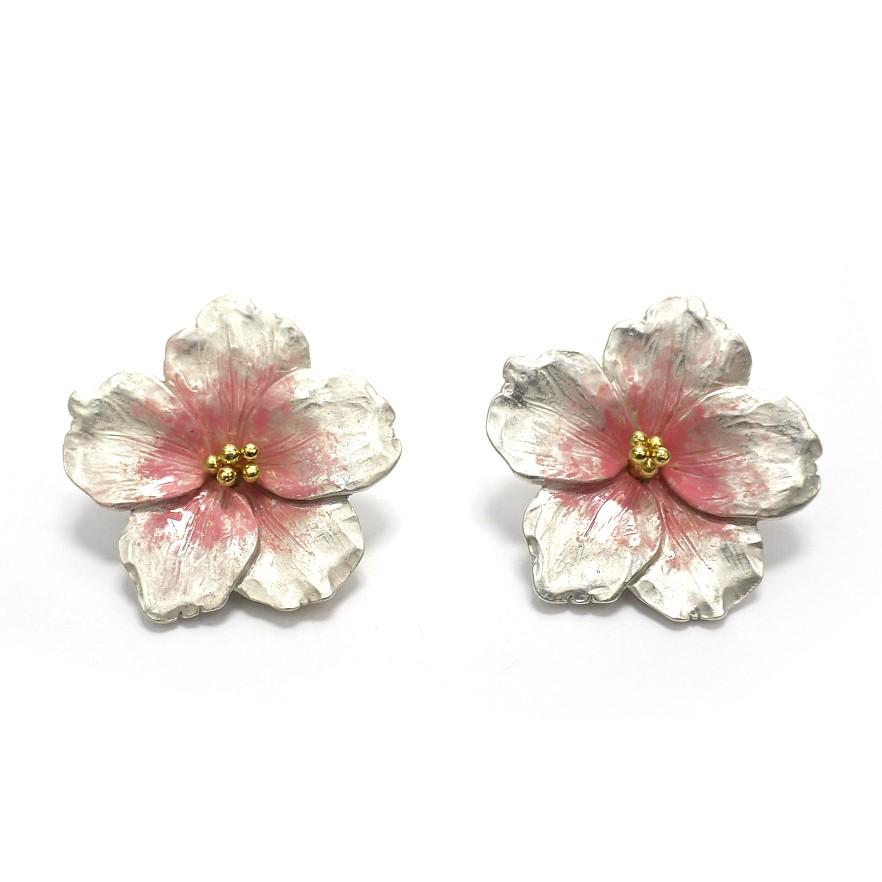 ピアス レディース 揺れる 桜花ピアス サージカルステンレス Palnartpoc アクセサリー ブランド パルナートポック直営 Pa386 パルナートポックストア Yahoo 店 通販 Yahoo ショッピング