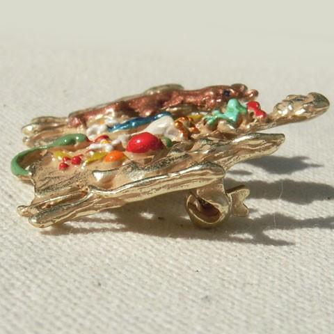 森の宴 ピンブローチ 有名人着用 Palnartpoc直営 アクセサリー 可愛い ブランドパルナートポック直営店 Pb014 パルナートポックストア Yahoo 店 通販 Yahoo ショッピング