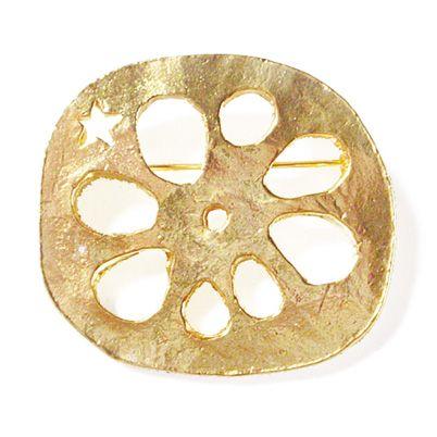 ロータスルートブローチ ピンブローチ Palnartpoc直営 アクセサリー 可愛い ブランドパルナートポック直営店 早採れ 秋の味覚狩りフェア Pb043 パルナートポックストア Yahoo 店 通販 Yahoo ショッピング