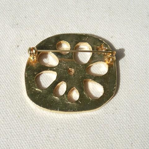 ロータスルートブローチ ピンブローチ Palnartpoc直営 アクセサリー 可愛い ブランドパルナートポック直営店 早採れ 秋の味覚狩りフェア Pb043 パルナートポックストア Yahoo 店 通販 Yahoo ショッピング