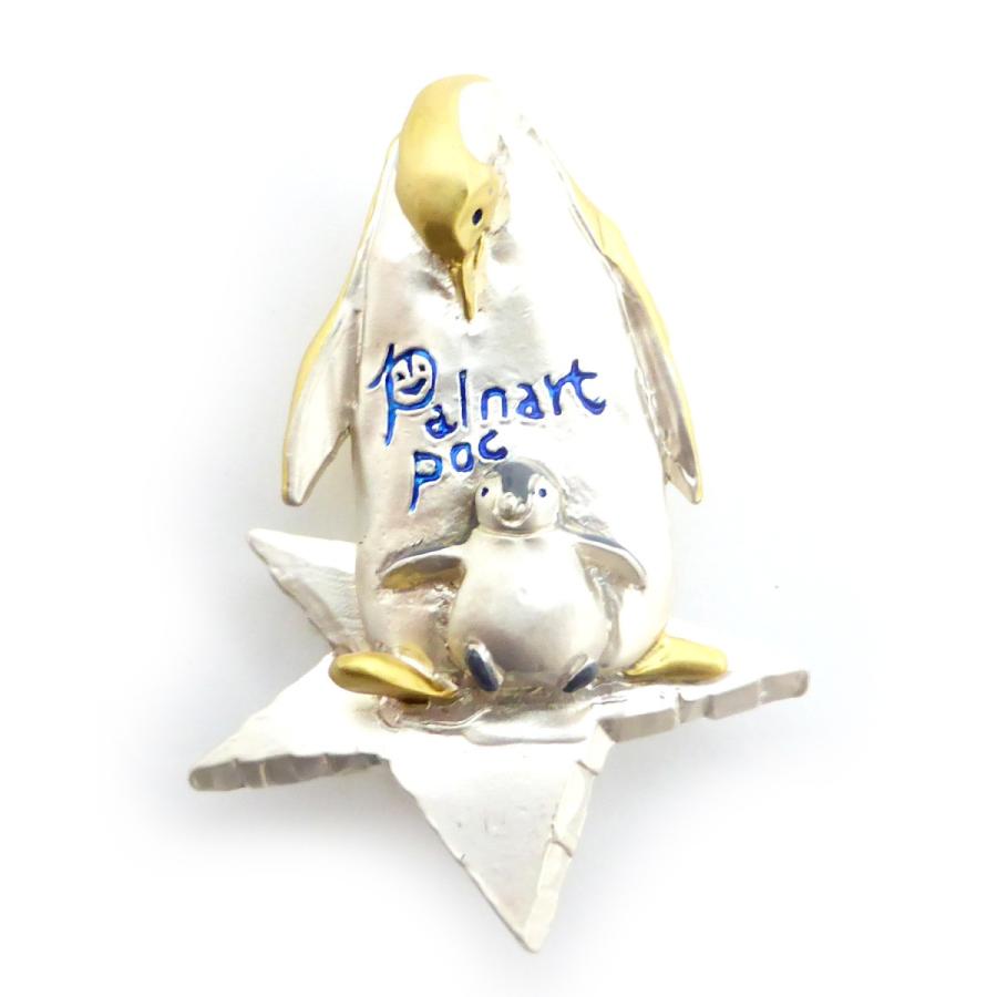 アクセサリー ピンブローチ ブローチピン レディース PalnartPoc　ブランド　ペンギン　パルナートポック直営　ギフト　ポーラーファミリーブローチ | 