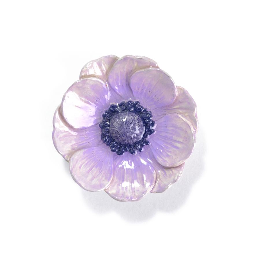 ブローチおしゃれ ブローチ 花 紫 Palnartpoc パルナートポック 公式 ブラフシューペリア プレゼ ント アネモネブローチ パープル Pb147pu パルナートポックストア Yahoo 店 通販 Yahoo ショッピング