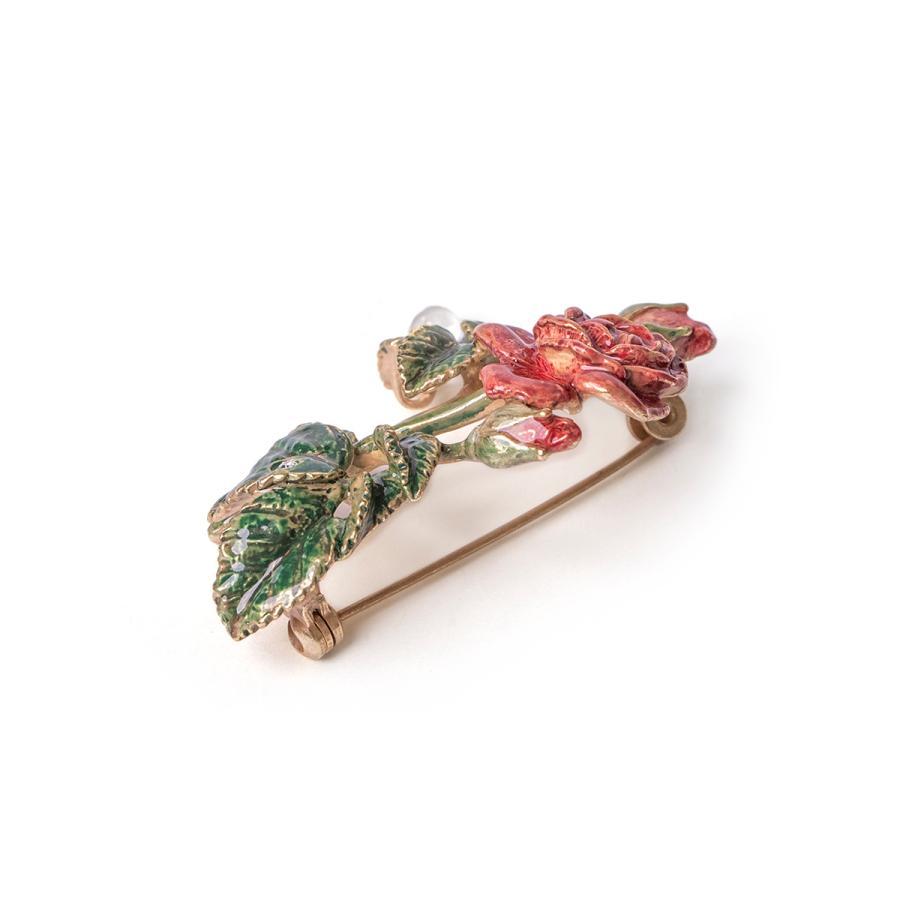 ブローチ　花　バラ　薔薇　レディース　PalnartPoc　パルナートポック　公式　ブラフシューペリア　プレゼント　モダンローズブローチ |  | 01
