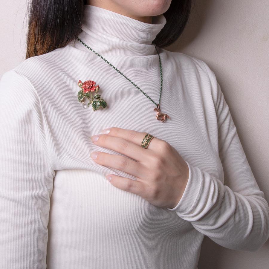 ブローチ　花　バラ　薔薇　レディース　PalnartPoc　パルナートポック　公式　ブラフシューペリア　プレゼント　モダンローズブローチ |  | 06