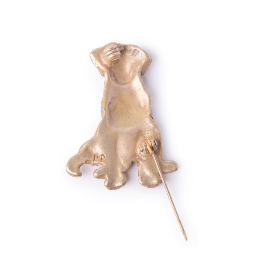 ブローチ  犬　レディース　PalnartPoc　パルナートポック　公式　ブラフシューペリア　プレゼント　おすわりラブラドールブローチ |  | 03