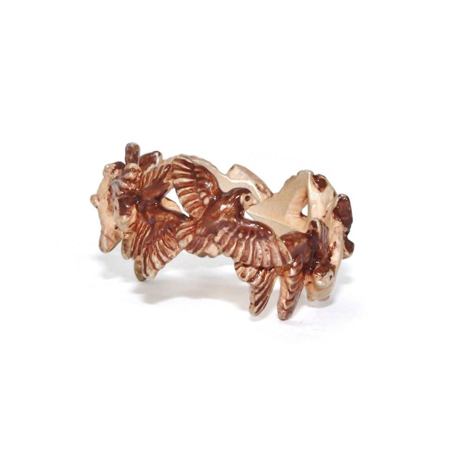 すずめ 雀 スズメ 指輪 リング 太め レディース Palnartpoc 11号 ブランド パルナートポック直営 プレゼント すずめリング Rn137 パルナートポックストア Yahoo 店 通販 Yahoo ショッピング