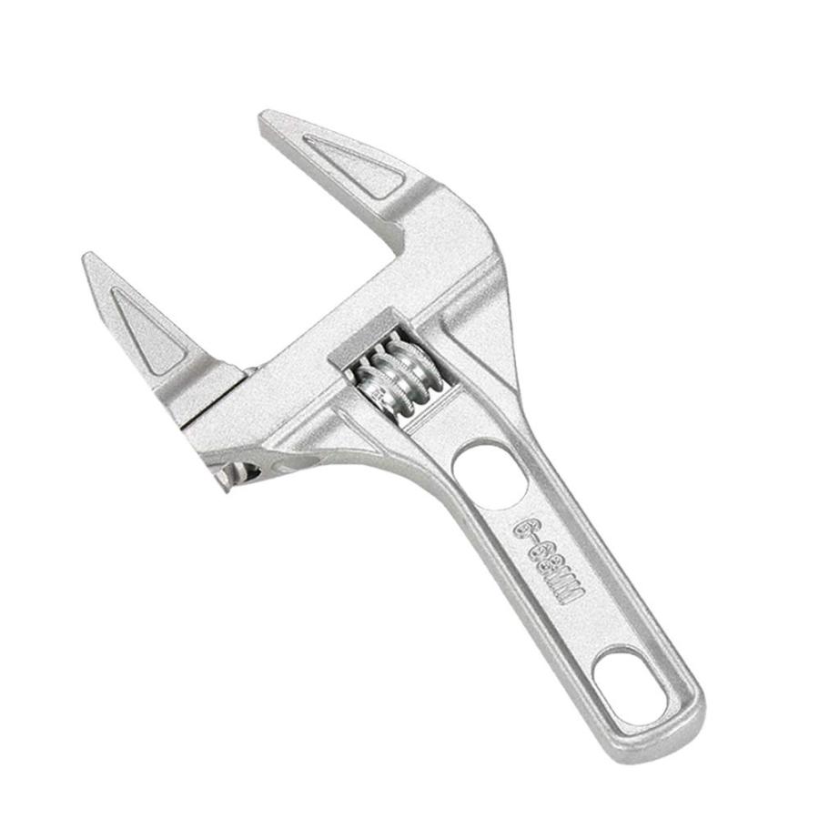 幅広 モンキーレンチ たて型 トップ ワイド 最大 68mm 軽量 大