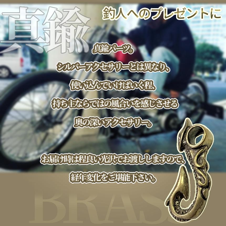 オーダー品　真鍮　ブラス　brass ネックレス　ペンダントトップ　フック 楽天市場】【GWも発送！全品ポイント3倍】 真鍮 ブラス パーツ 釣り針