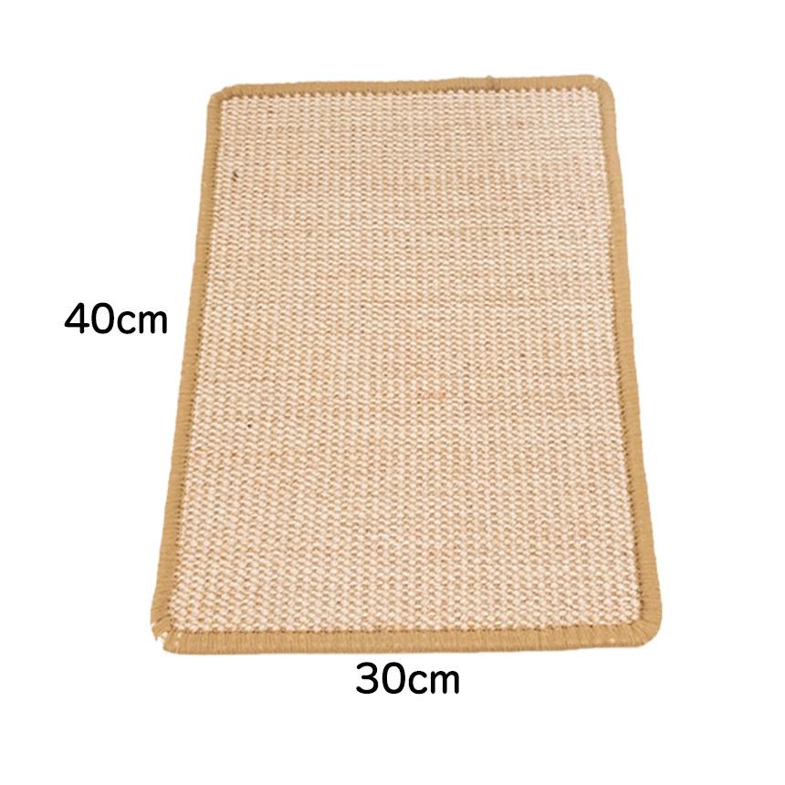 猫用 爪研ぎ マット 引っかき 傷 防止 滑り止め シート 爪とぎ 柱 壁 床 家具 リラックス サイザル 麻 カラー ランダム カーペット 猫 用品 爪 キャット TOGYMAN |  | 06