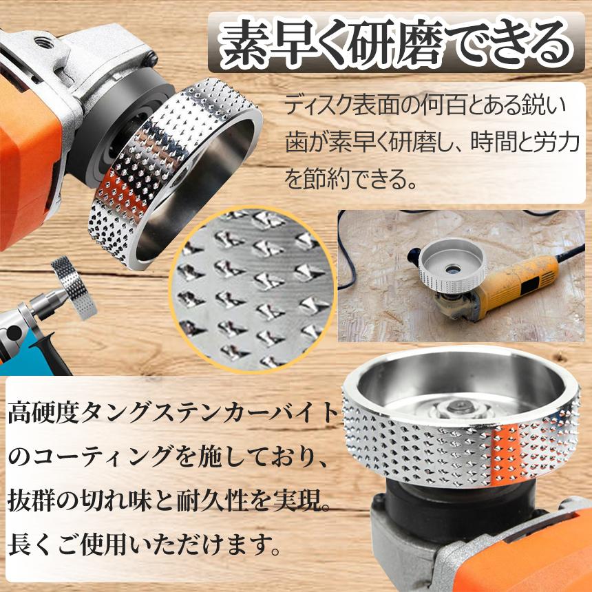 木工用 アングルグラインダー 研磨 グラインダー ディスク サンダー 