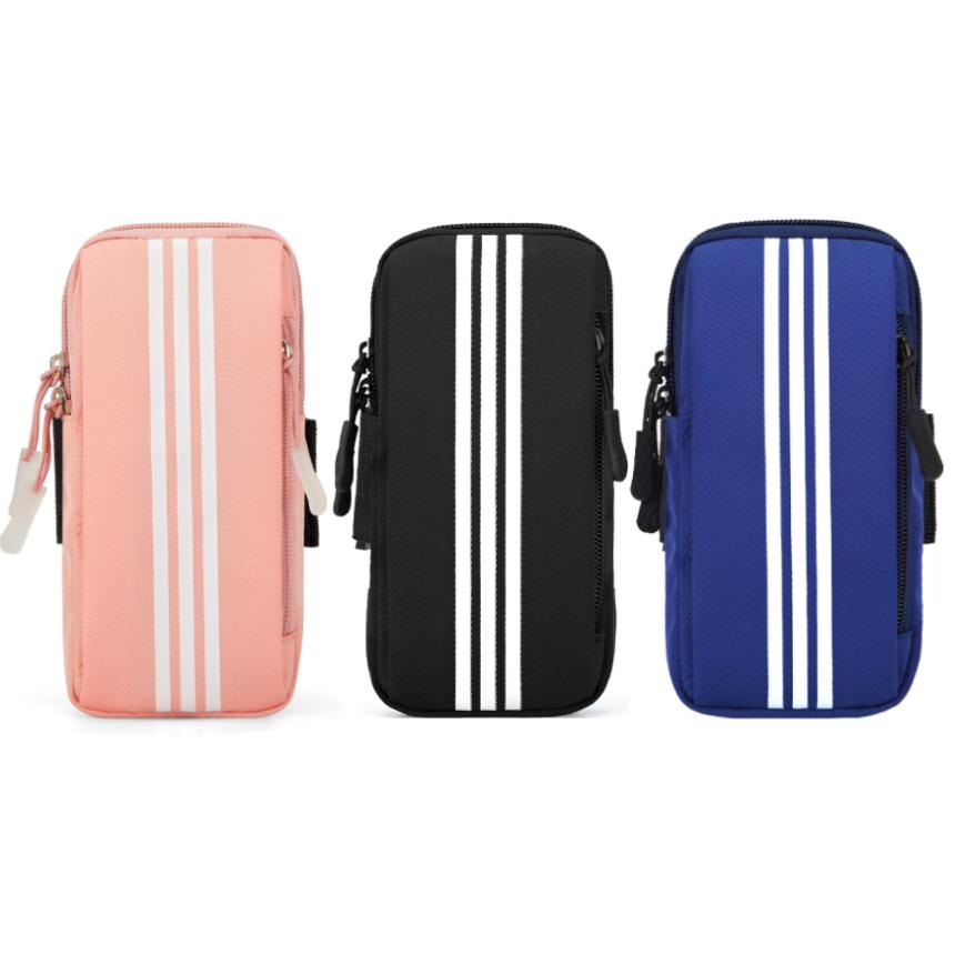 アームポーチ ランニング ポーチ スマホ 収納 アームバンド スポーツ バッグ 腕 2ファスナー ジョギング ウォーキング 防水 男女兼用 メンズ レディース RUNAMPO |  | 11