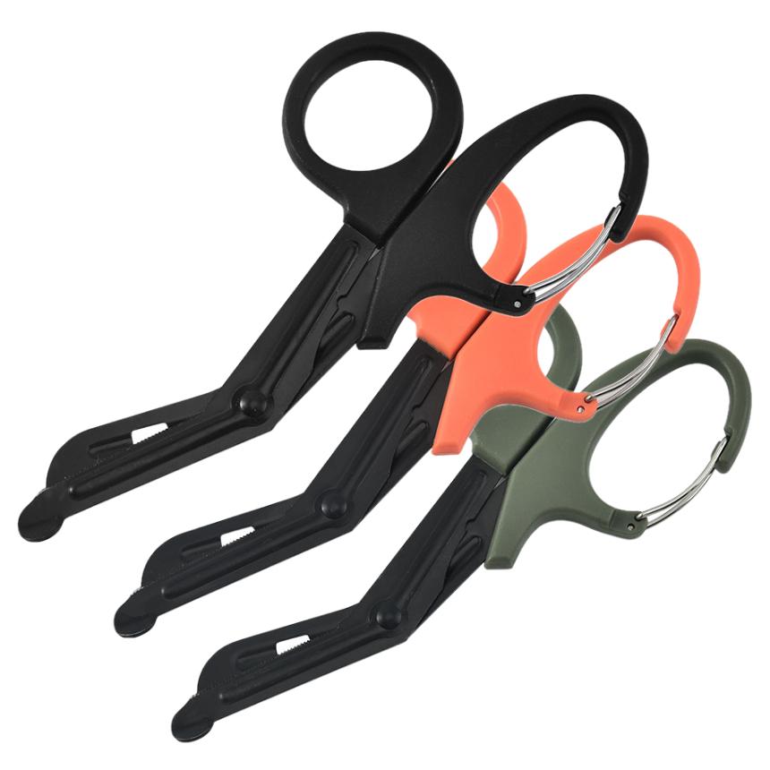 アウトドア ハサミ 鋸状刃 ギザギザ はさみ 鋏 ラインカッター PE 釣り フィッシング キャンプ シザー ワイヤー 枝切り バンテージ テーピング カット PESSAMI |  | 08