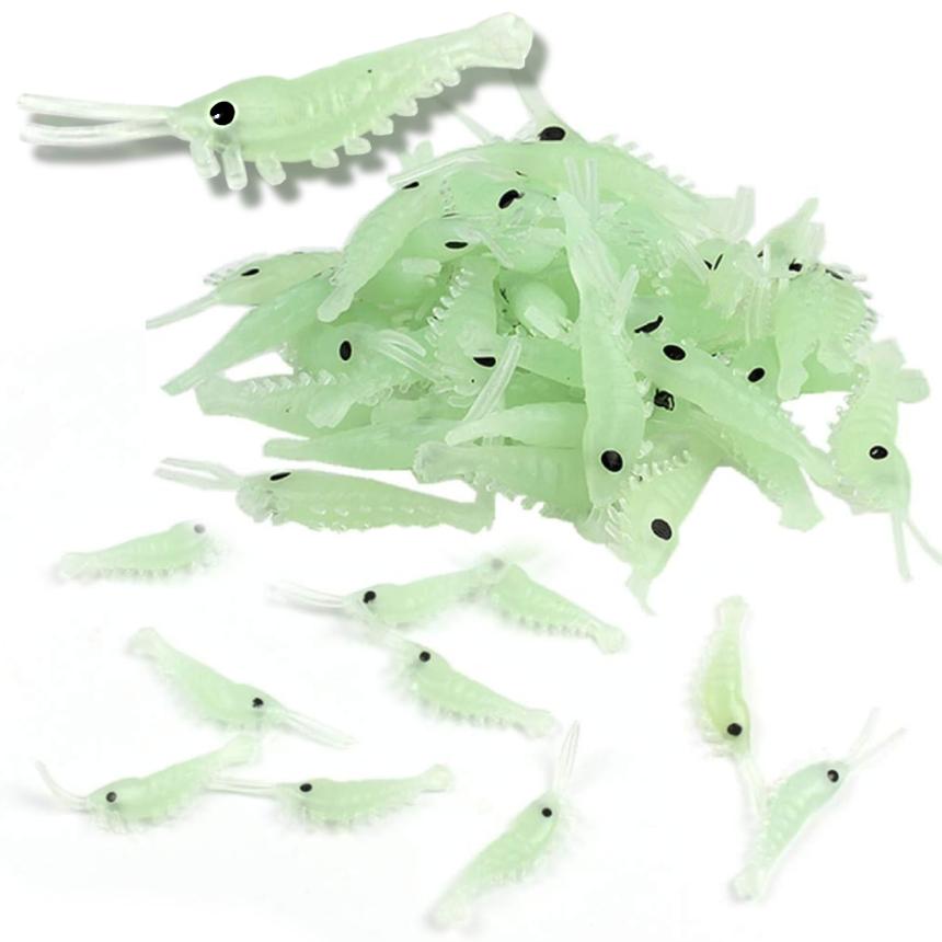 ルアー ワーム ソフトルアー オキアミ 大容量 100個 4cm 5cm 釣り 疑似