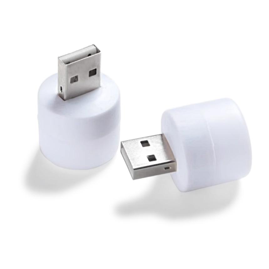 USB ミニ ルームライト 2色SET 電球色 昼白色 優しい光 ベッドサイド ベッドライト USB給電 ライト ランプ 可愛い シンプル 挿すだけ 電灯 LED 災害 ULALAI |  | 07