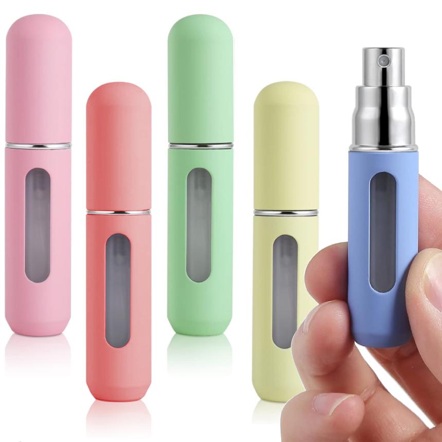 アトマイザー 香水 パステル ボトル 3本セット 携帯 5ml コンパクト