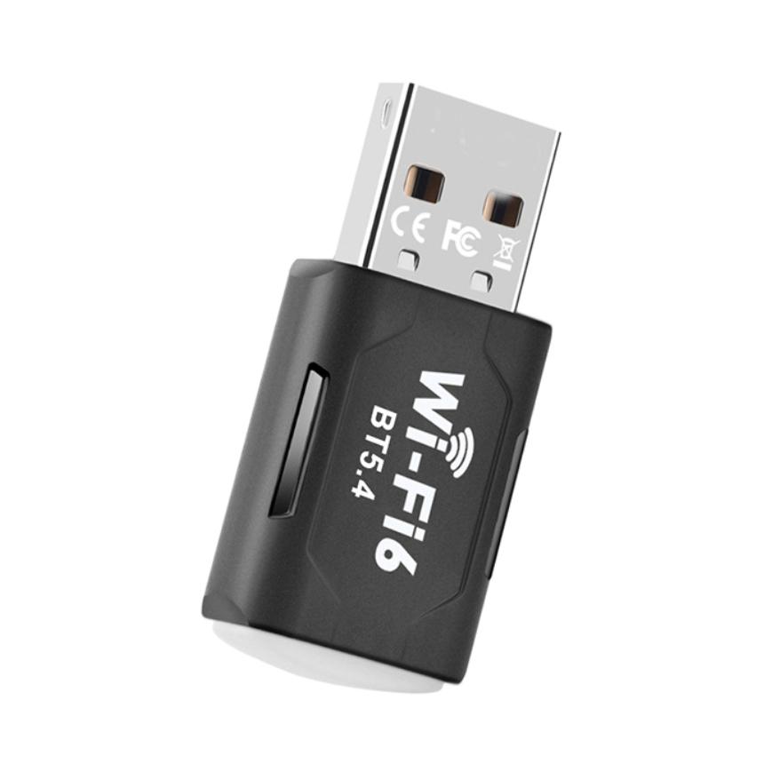 Bluetooth 5.4 Wi-Fi6 2in1 アダプタ 小型 ドングル レシーバー