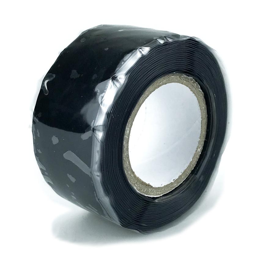 防水テープ シリコンテープ 自己融着 幅25mm 全長3m 選べる3色 黒 グレー 白 配管 漏れ対策 絶縁 配管補修 漏水 修繕 パイプ 浴槽 水道 台所 DIY  JKYTAPE |  | 01