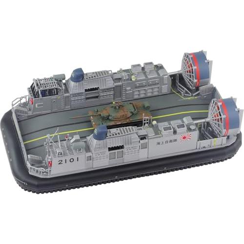 ピットロード 1/144 海自エアクッション艇 「1号」型 74式戦車 1両